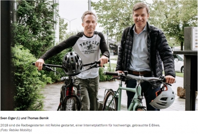Wie diese zwei Gründer vom E-Bike-Boom profitieren